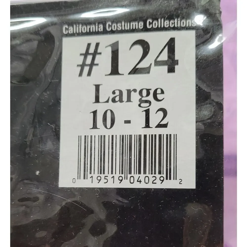 NWT California Costumes Child's Black Crypt Master Halloween Costume Size Large